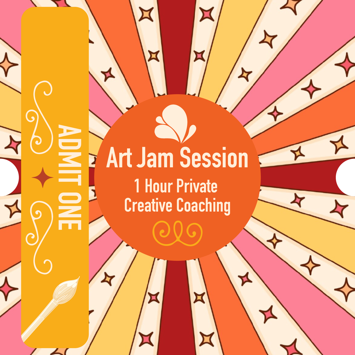 Art Jam Session: 1 Hour Private Coaching